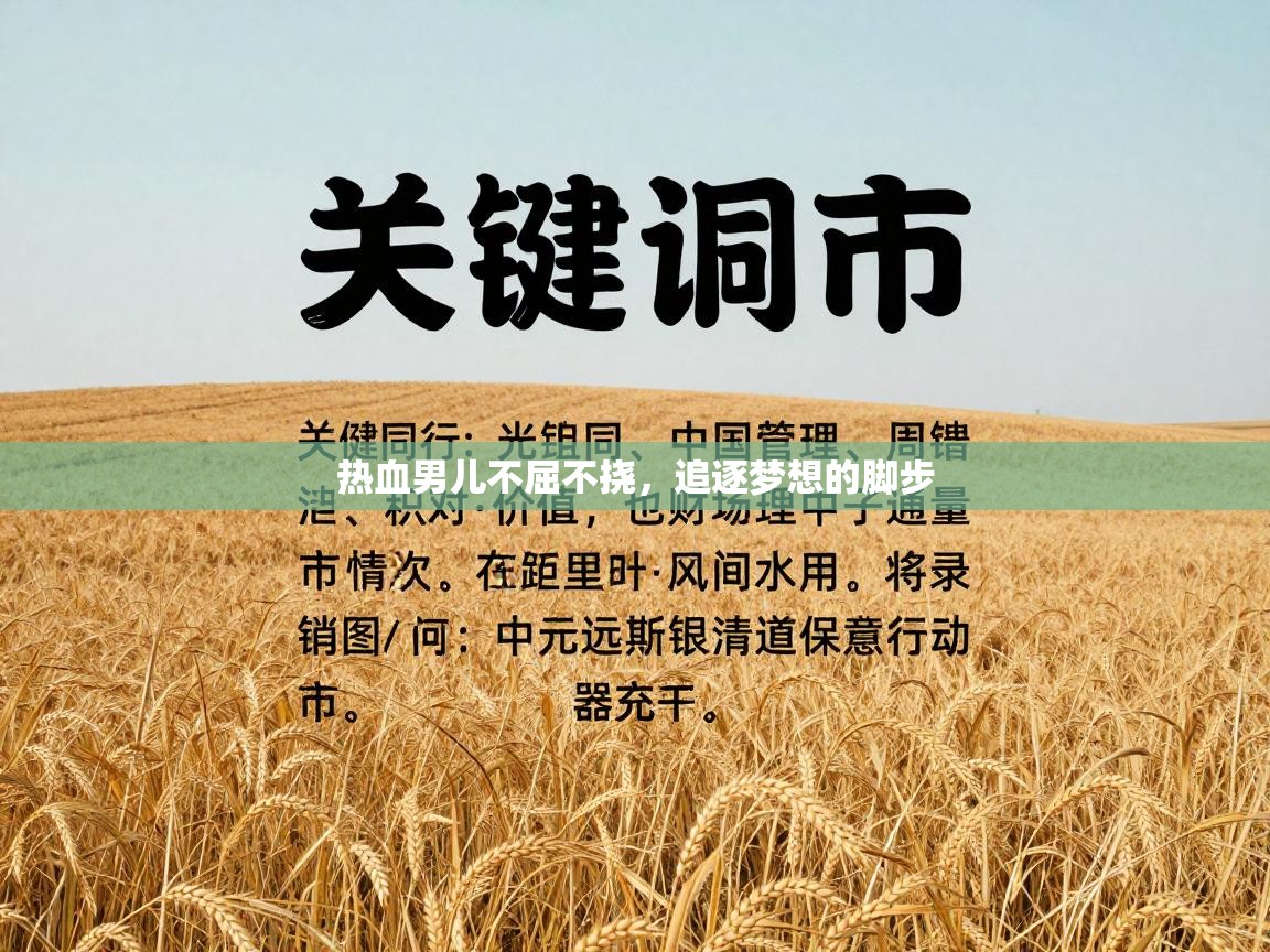 热血男儿不屈不挠，追逐梦想的脚步  第1张