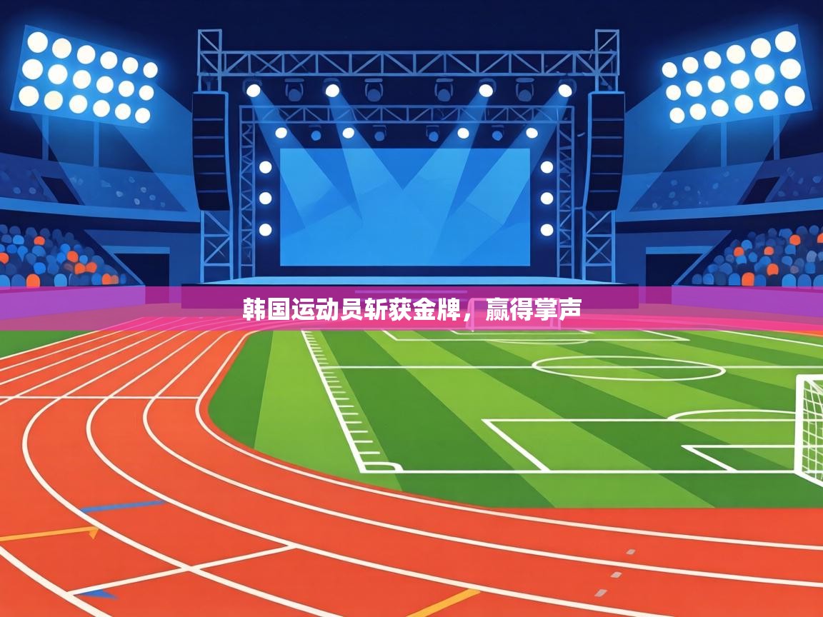 韩国运动员斩获金牌，赢得掌声  第1张