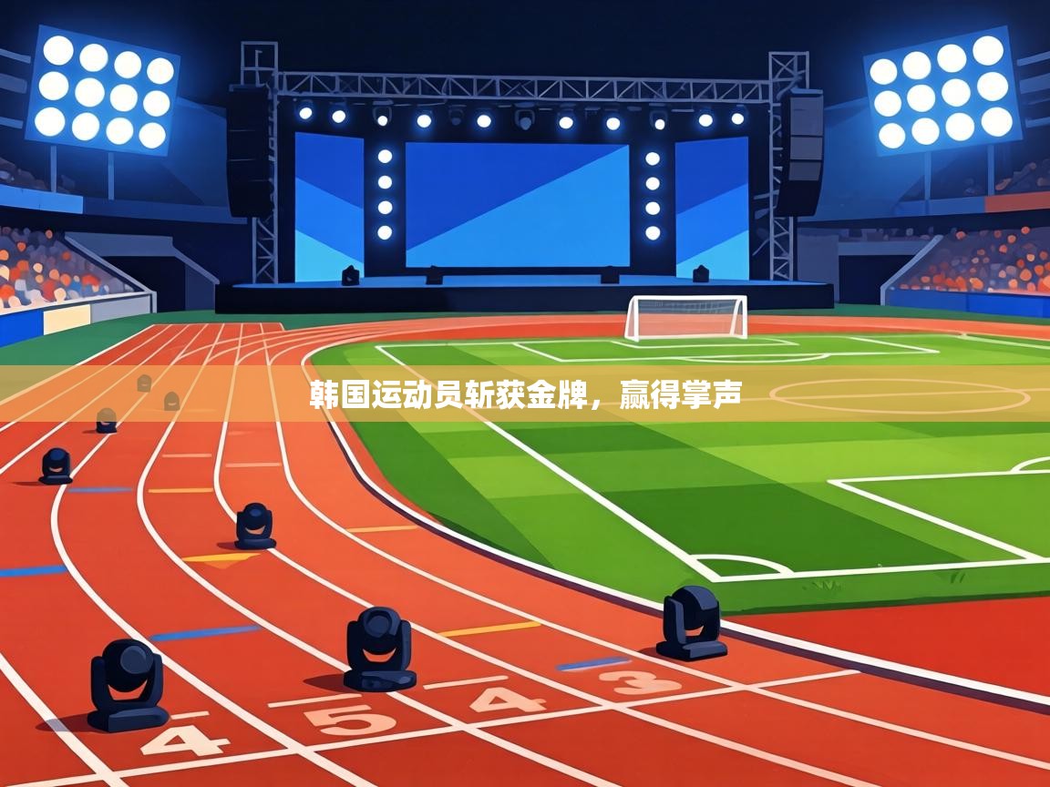 韩国运动员斩获金牌，赢得掌声  第2张