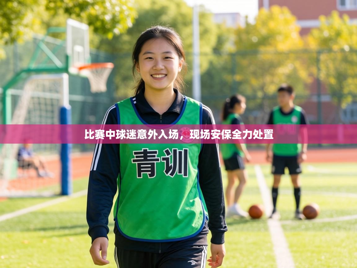 比赛中球迷意外入场,现场安保全力处置 第1张