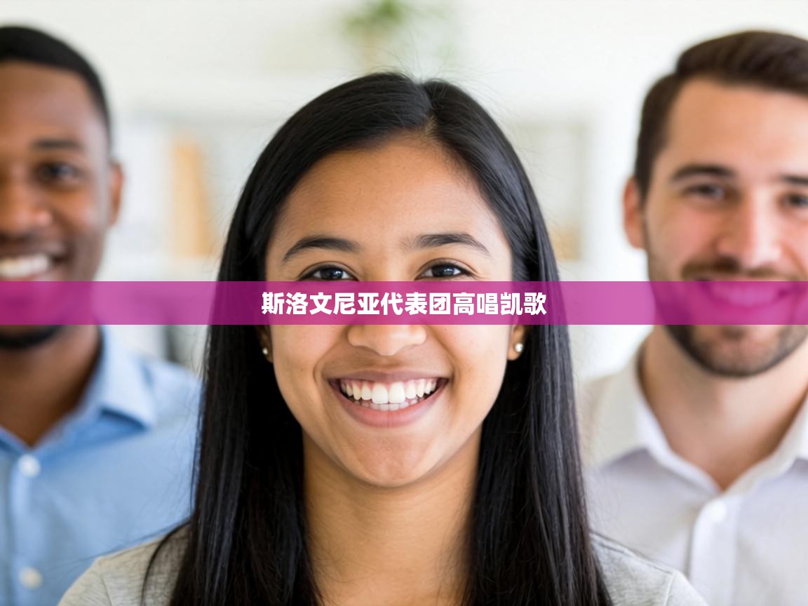 斯洛文尼亚代表团高唱凯歌 第2张